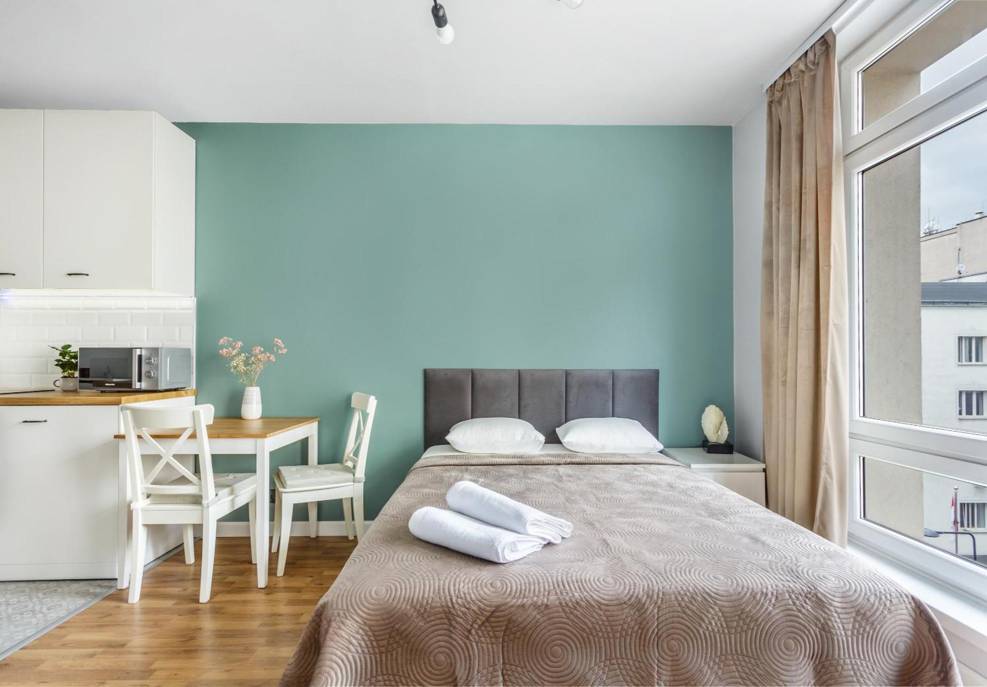 Charming Apartment In The City Center ワルシャワ エクステリア 写真